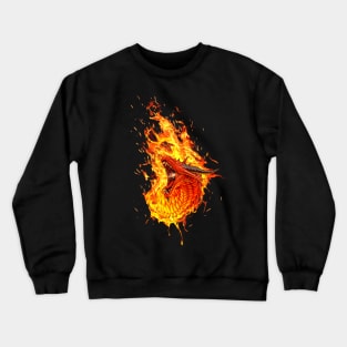 Through The Flames Crewneck Sweatshirt